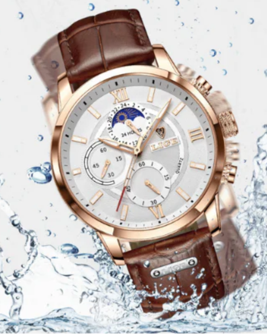 Lugano Classic Watch (Water-Resistant)