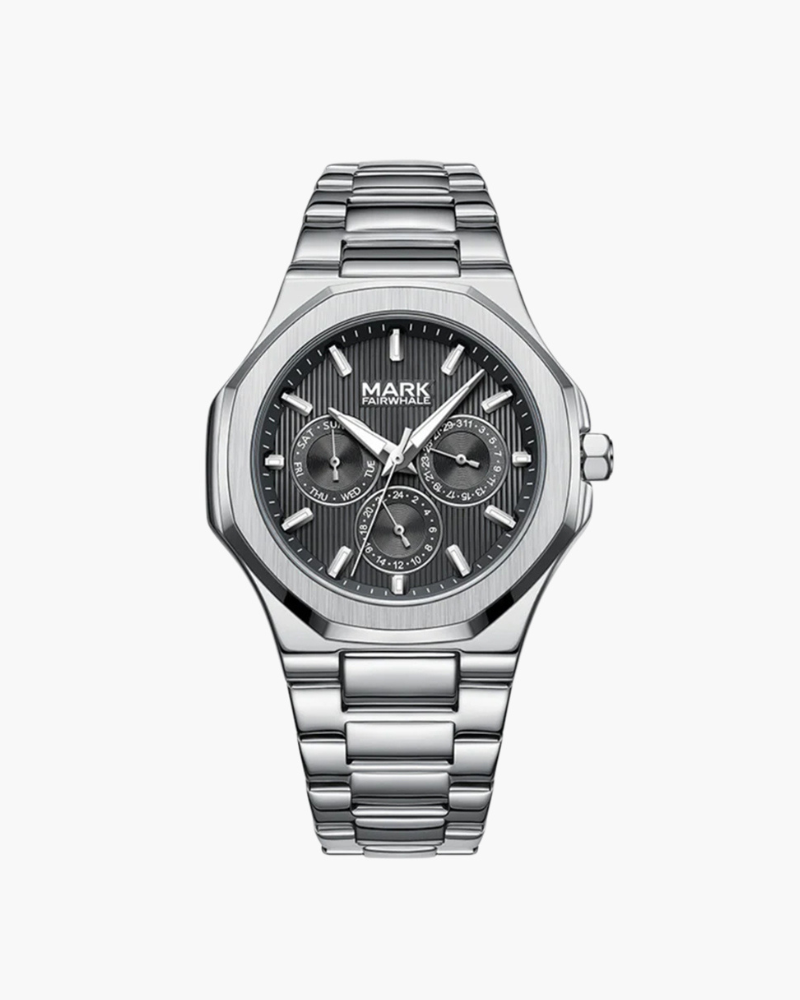 Stainless Steel Watch (Water-Resistant)